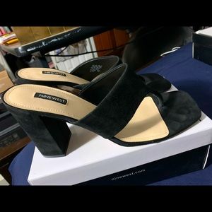 Nine West heeled sandals size 12